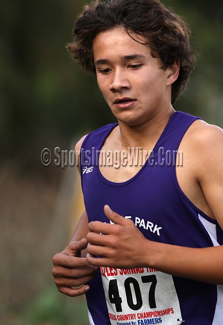 2011NCSXCD2-042.JPG - 2011 North Coast Section Cross Country Championships, Hayward High School, Hayward, California