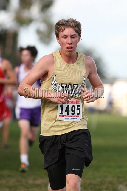 2011NCSXCD2-046.JPG - 2011 North Coast Section Cross Country Championships, Hayward High School, Hayward, California