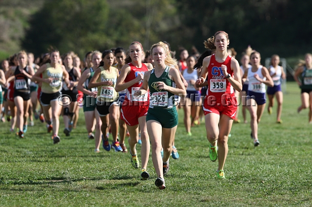 2011NCSXCD2-054.JPG - 2011 North Coast Section Cross Country Championships, Hayward High School, Hayward, California