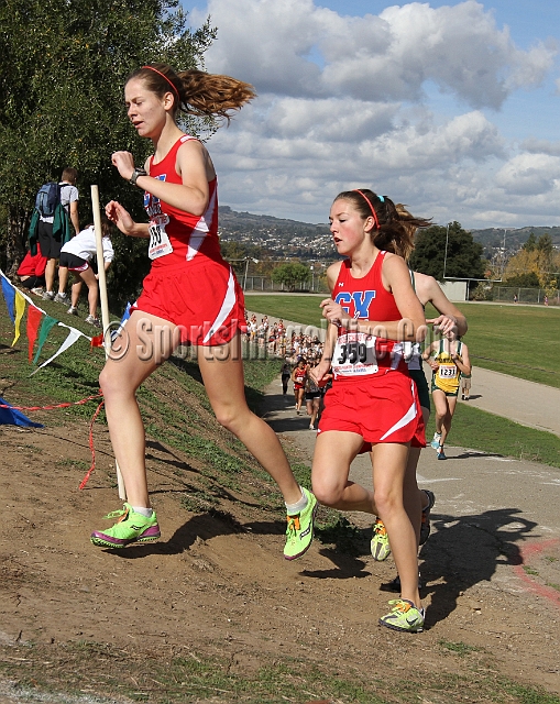 2011NCSXCD2-055.JPG - 2011 North Coast Section Cross Country Championships, Hayward High School, Hayward, California