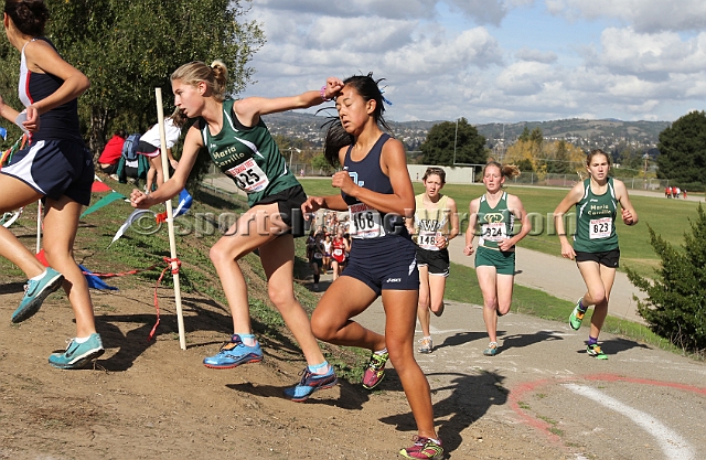 2011NCSXCD2-057.JPG - 2011 North Coast Section Cross Country Championships, Hayward High School, Hayward, California