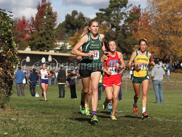 2011NCSXCD2-070.JPG - 2011 North Coast Section Cross Country Championships, Hayward High School, Hayward, California