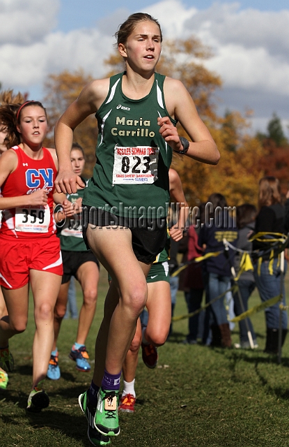 2011NCSXCD2-071.JPG - 2011 North Coast Section Cross Country Championships, Hayward High School, Hayward, California