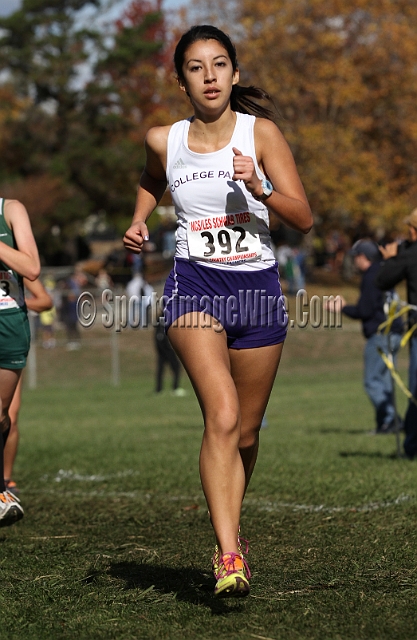 2011NCSXCD2-077.JPG - 2011 North Coast Section Cross Country Championships, Hayward High School, Hayward, California