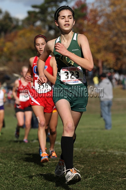 2011NCSXCD2-078.JPG - 2011 North Coast Section Cross Country Championships, Hayward High School, Hayward, California