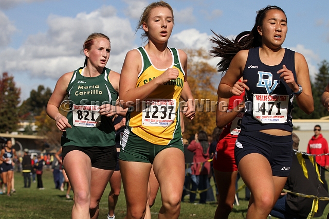 2011NCSXCD2-080.JPG - 2011 North Coast Section Cross Country Championships, Hayward High School, Hayward, California