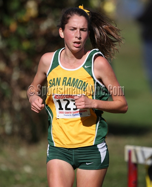 2011NCSXCD2-086.JPG - 2011 North Coast Section Cross Country Championships, Hayward High School, Hayward, California
