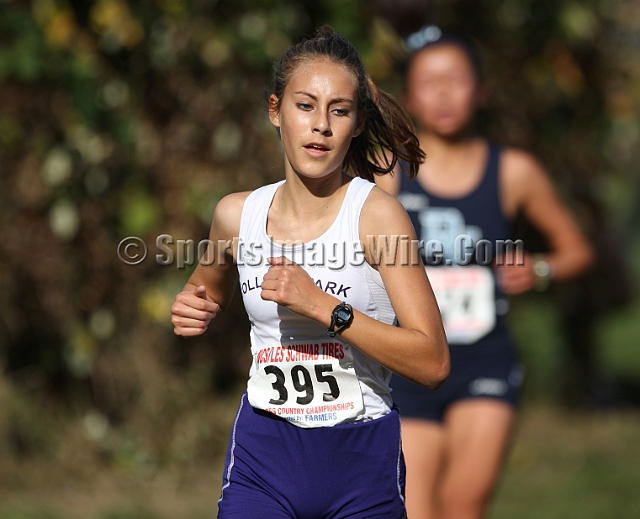 2011NCSXCD2-100.JPG - 2011 North Coast Section Cross Country Championships, Hayward High School, Hayward, California