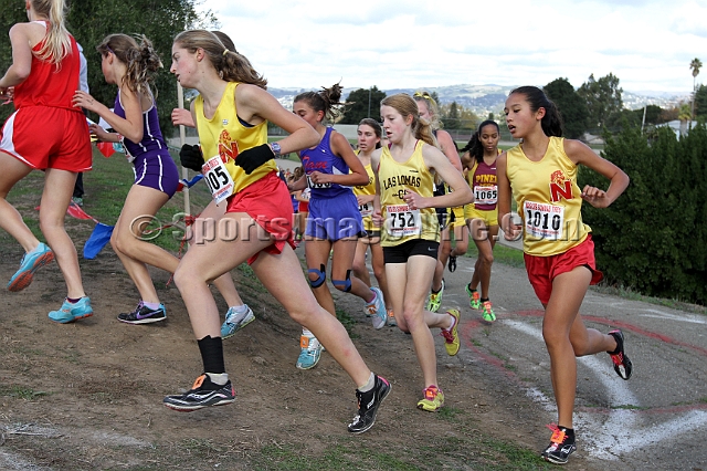 2011NCSXCD3-012.JPG - 2011 North Coast Section Cross Country Championships, Hayward High School, Hayward, California