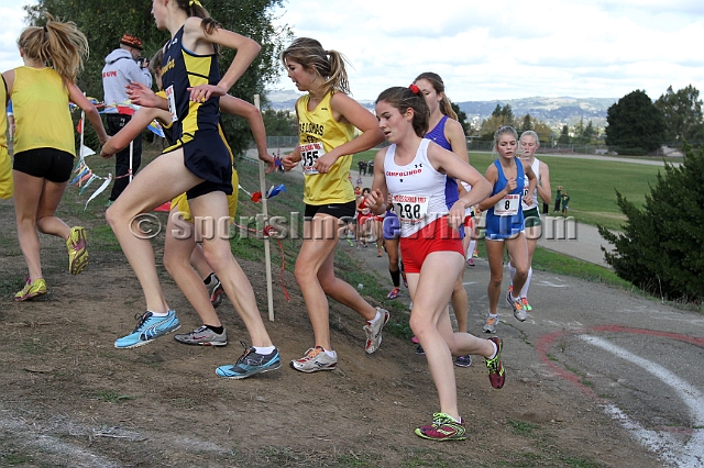 2011NCSXCD3-014.JPG - 2011 North Coast Section Cross Country Championships, Hayward High School, Hayward, California