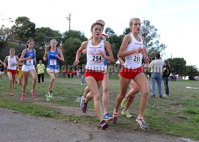 2011NCSXCD3-017.JPG - 2011 North Coast Section Cross Country Championships, Hayward High School, Hayward, California