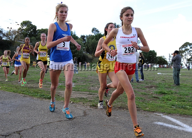 2011NCSXCD3-019.JPG - 2011 North Coast Section Cross Country Championships, Hayward High School, Hayward, California