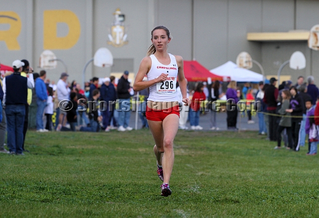 2011NCSXCD3-020.JPG - 2011 North Coast Section Cross Country Championships, Hayward High School, Hayward, California