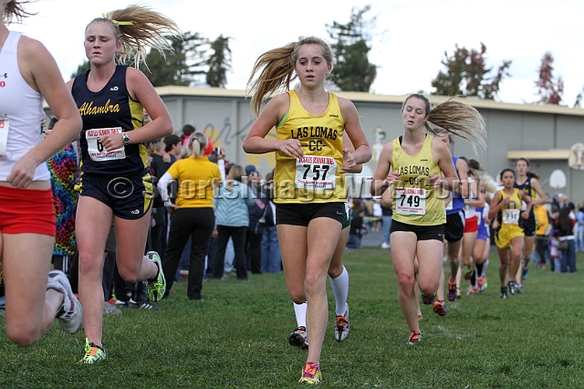 2011NCSXCD3-027.JPG - 2011 North Coast Section Cross Country Championships, Hayward High School, Hayward, California