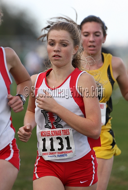 2011NCSXCD3-038.JPG - 2011 North Coast Section Cross Country Championships, Hayward High School, Hayward, California