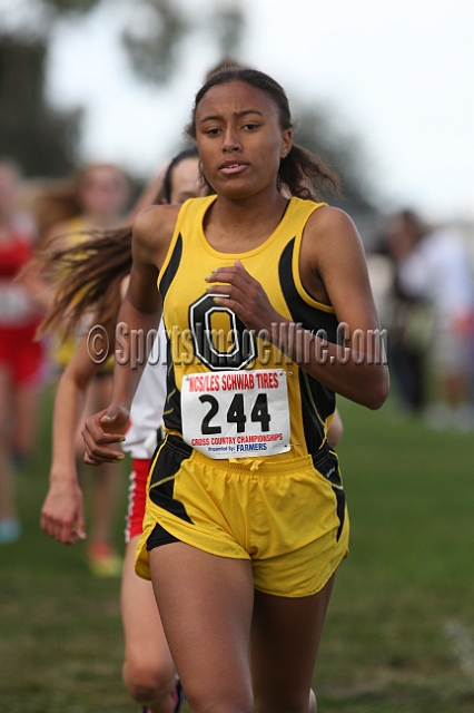 2011NCSXCD3-042.JPG - 2011 North Coast Section Cross Country Championships, Hayward High School, Hayward, California