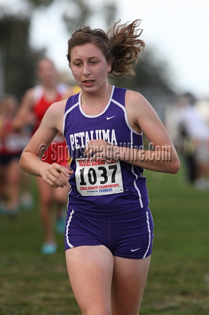 2011NCSXCD3-043.JPG - 2011 North Coast Section Cross Country Championships, Hayward High School, Hayward, California