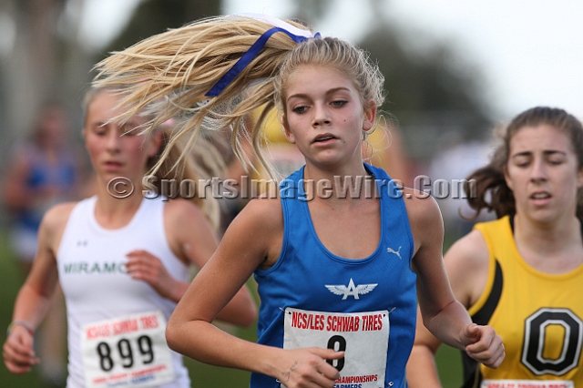 2011NCSXCD3-050.JPG - 2011 North Coast Section Cross Country Championships, Hayward High School, Hayward, California