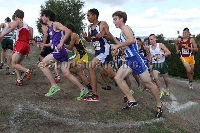 2011NCSXCD3-068.JPG - 2011 North Coast Section Cross Country Championships, Hayward High School, Hayward, California
