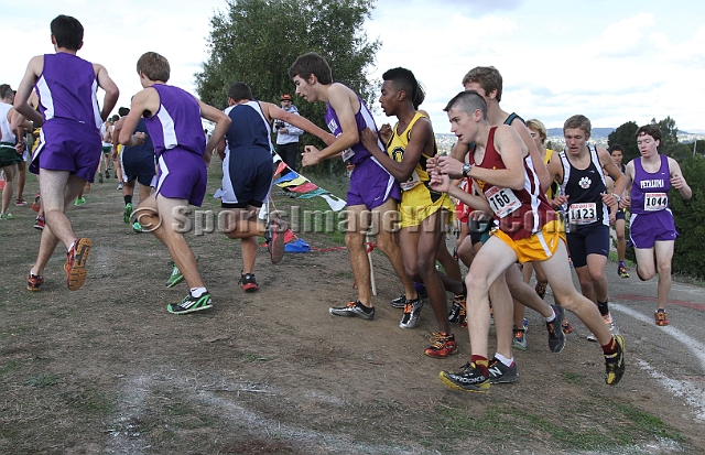 2011NCSXCD3-069.JPG - 2011 North Coast Section Cross Country Championships, Hayward High School, Hayward, California