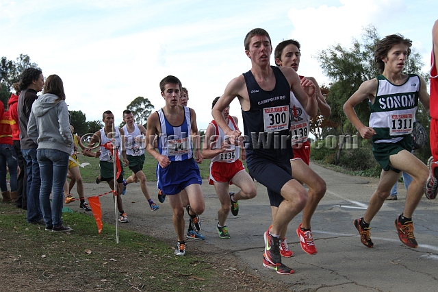 2011NCSXCD3-074.JPG - 2011 North Coast Section Cross Country Championships, Hayward High School, Hayward, California