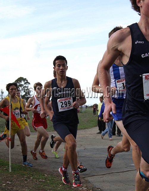 2011NCSXCD3-075.JPG - 2011 North Coast Section Cross Country Championships, Hayward High School, Hayward, California