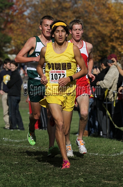 2011NCSXCD3-076.JPG - 2011 North Coast Section Cross Country Championships, Hayward High School, Hayward, California