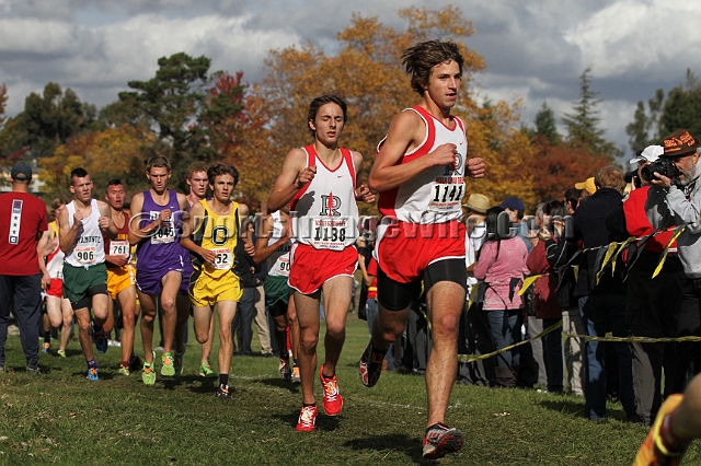 2011NCSXCD3-078.JPG - 2011 North Coast Section Cross Country Championships, Hayward High School, Hayward, California