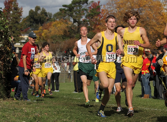 2011NCSXCD3-082.JPG - 2011 North Coast Section Cross Country Championships, Hayward High School, Hayward, California