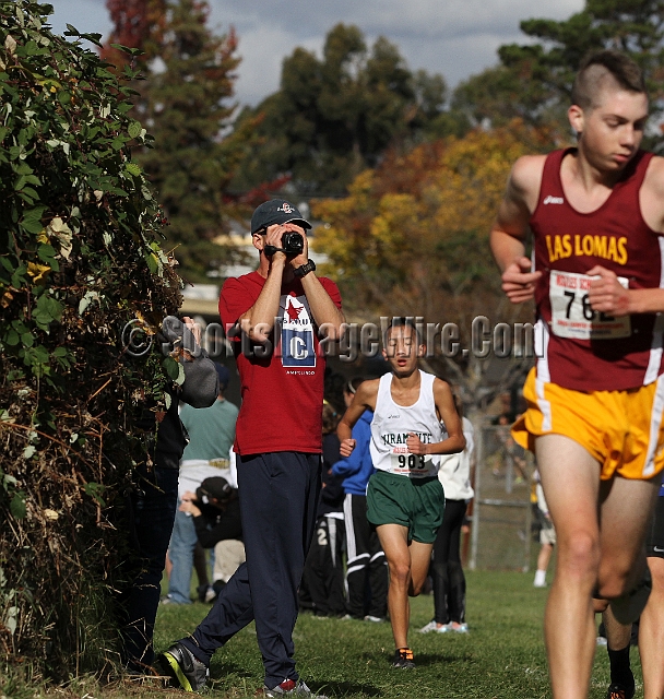 2011NCSXCD3-083.JPG - 2011 North Coast Section Cross Country Championships, Hayward High School, Hayward, California