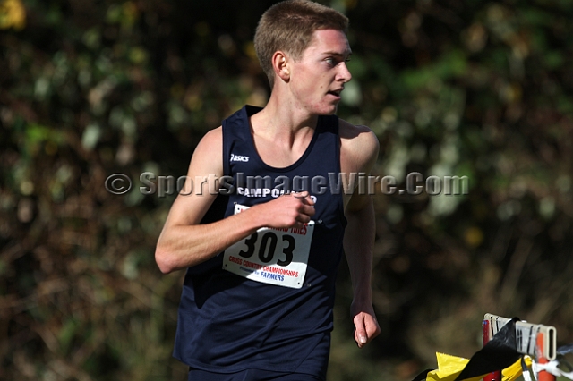 2011NCSXCD3-085.JPG - 2011 North Coast Section Cross Country Championships, Hayward High School, Hayward, California