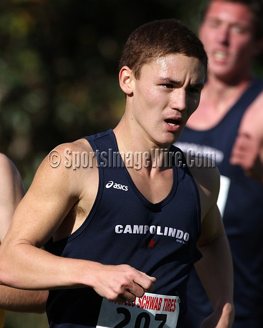 2011NCSXCD3-088.JPG - 2011 North Coast Section Cross Country Championships, Hayward High School, Hayward, California