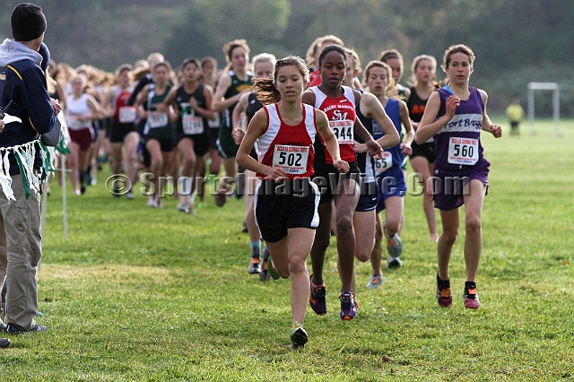 2011NCSXCD4-001.JPG - 2011 North Coast Section Cross Country Championships, Hayward High School, Hayward, California