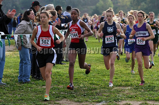 2011NCSXCD4-002.JPG - 2011 North Coast Section Cross Country Championships, Hayward High School, Hayward, California