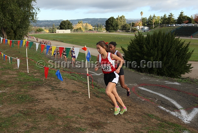 2011NCSXCD4-006.JPG - 2011 North Coast Section Cross Country Championships, Hayward High School, Hayward, California