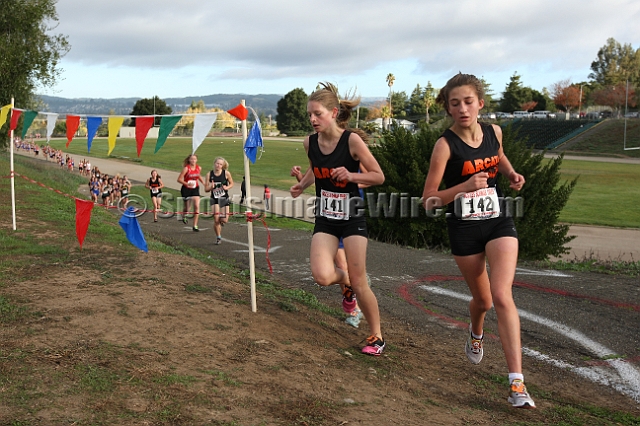 2011NCSXCD4-007.JPG - 2011 North Coast Section Cross Country Championships, Hayward High School, Hayward, California