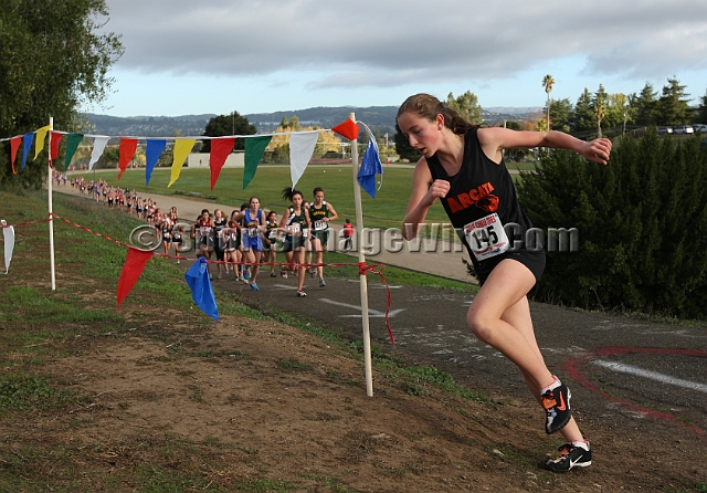 2011NCSXCD4-008.JPG - 2011 North Coast Section Cross Country Championships, Hayward High School, Hayward, California