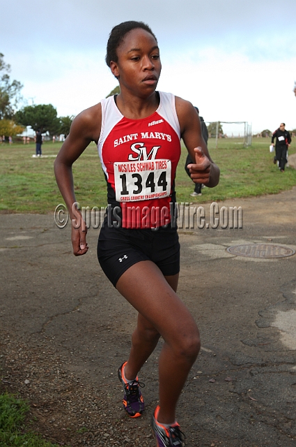 2011NCSXCD4-012.JPG - 2011 North Coast Section Cross Country Championships, Hayward High School, Hayward, California