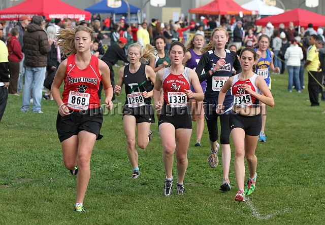 2011NCSXCD4-024.JPG - 2011 North Coast Section Cross Country Championships, Hayward High School, Hayward, California
