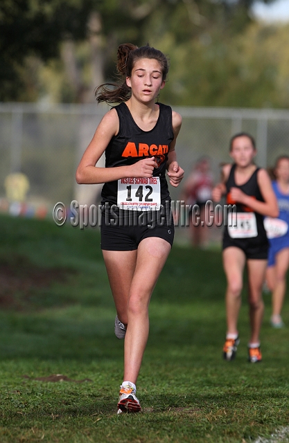 2011NCSXCD4-029.JPG - 2011 North Coast Section Cross Country Championships, Hayward High School, Hayward, California