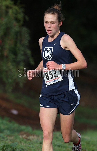2011NCSXCD4-030.JPG - 2011 North Coast Section Cross Country Championships, Hayward High School, Hayward, California