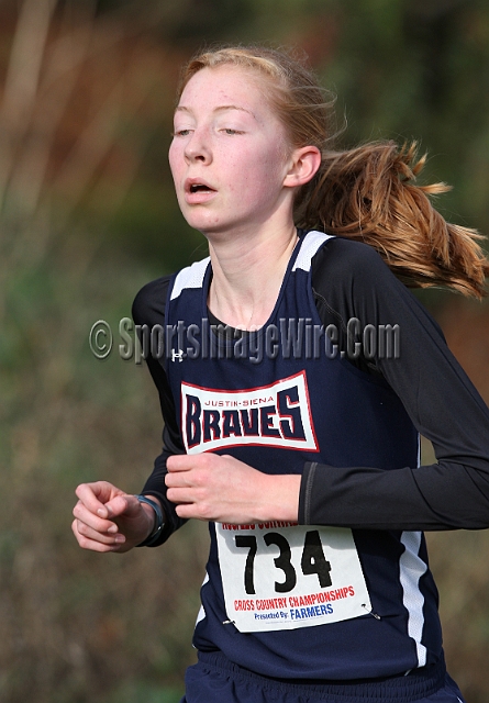 2011NCSXCD4-033.JPG - 2011 North Coast Section Cross Country Championships, Hayward High School, Hayward, California