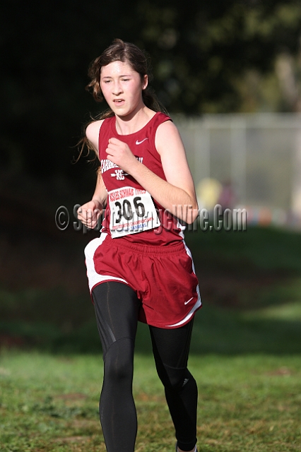 2011NCSXCD4-041.JPG - 2011 North Coast Section Cross Country Championships, Hayward High School, Hayward, California