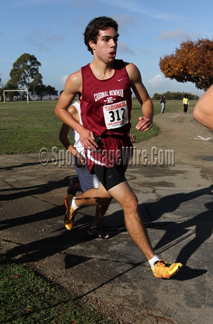 2011NCSXCD4-056.JPG - 2011 North Coast Section Cross Country Championships, Hayward High School, Hayward, California