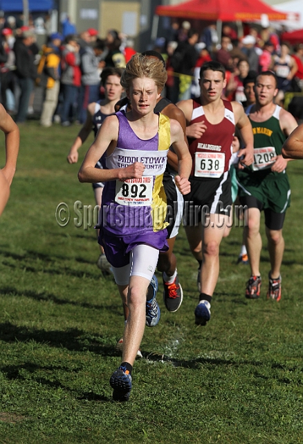 2011NCSXCD4-064.JPG - 2011 North Coast Section Cross Country Championships, Hayward High School, Hayward, California