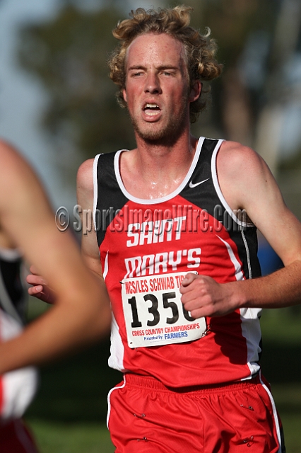 2011NCSXCD4-071.JPG - 2011 North Coast Section Cross Country Championships, Hayward High School, Hayward, California