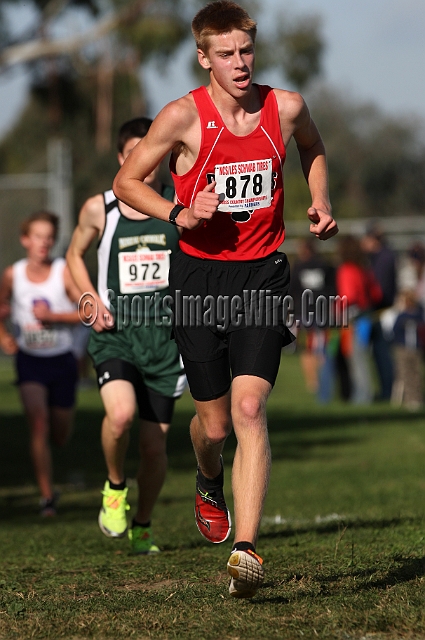 2011NCSXCD4-076.JPG - 2011 North Coast Section Cross Country Championships, Hayward High School, Hayward, California