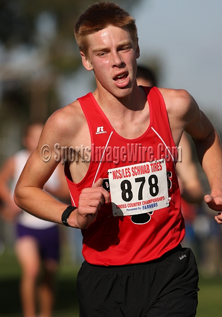 2011NCSXCD4-077.JPG - 2011 North Coast Section Cross Country Championships, Hayward High School, Hayward, California