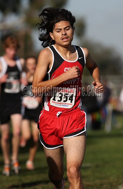 2011NCSXCD4-087.JPG - 2011 North Coast Section Cross Country Championships, Hayward High School, Hayward, California