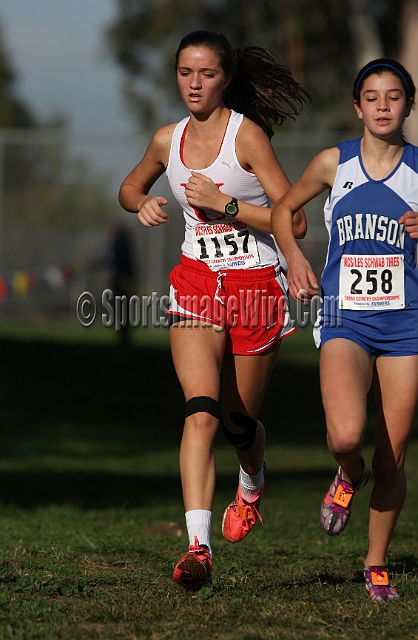2011NCSXCD5-018.JPG - 2011 North Coast Section Cross Country Championships, Hayward High School, Hayward, California